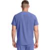 Healing Hands Mens Scrub Top V-Neck with 1 Pocket & 360° Stretch Fabric HH758(Ceil)