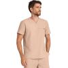 Healing Hands Mens Scrub Top V-Neck with 1 Pocket & 360° Stretch Fabric HH758(Desert Taupe)