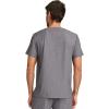 Healing Hands Mens Scrub Top V-Neck with 1 Pocket & 360° Stretch Fabric HH758(Heather Ash)