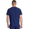 Healing Hands Mens Scrub Top V-Neck with 1 Pocket & 360° Stretch Fabric HH758(Navy)