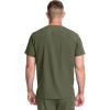 Healing Hands Mens Scrub Top V-Neck with 1 Pocket & 360° Stretch Fabric HH758(Olive)