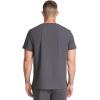 Healing Hands Mens Scrub Top V-Neck with 1 Pocket & 360° Stretch Fabric HH758(Pewter)