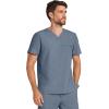 Healing Hands Mens Scrub Top V-Neck with 1 Pocket & 360° Stretch Fabric HH758(Twilight Blue)