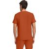 Healing Hands Mens Scrub Top V-Neck with 1 Pocket & 360° Stretch Fabric HH758(Warm Sunrise)