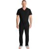 Healing Hands Men’s Scrubs Zip Fly Drawstring Scrub Pant with 4 Pockets HH154(Black)