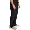 Healing Hands Men’s Scrubs Zip Fly Drawstring Scrub Pant with 4 Pockets HH154(Black)