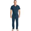 Healing Hands Men’s Scrubs Zip Fly Drawstring Scrub Pant with 4 Pockets HH154(Caribbean Blue)