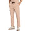 Healing Hands Men’s Scrubs Zip Fly Drawstring Scrub Pant with 4 Pockets HH154(Desert Taupe)