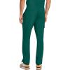 Healing Hands Men’s Scrubs Zip Fly Drawstring Scrub Pant with 4 Pockets HH154(Hunter)