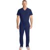 Healing Hands Men’s Scrubs Zip Fly Drawstring Scrub Pant with 4 Pockets HH154(Navy)