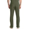 Healing Hands Men’s Scrubs Zip Fly Drawstring Scrub Pant with 4 Pockets HH154(Olive)