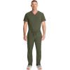 Healing Hands Men’s Scrubs Zip Fly Drawstring Scrub Pant with 4 Pockets HH154(Olive)