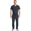 Healing Hands Men’s Scrubs Zip Fly Drawstring Scrub Pant with 4 Pockets HH154(Pewter)