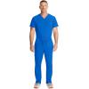 Healing Hands Men’s Scrubs Zip Fly Drawstring Scrub Pant with 4 Pockets HH154(Royal)