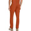 Healing Hands Men’s Scrubs Zip Fly Drawstring Scrub Pant with 4 Pockets HH154(Warm Sunrise)