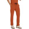 Healing Hands Men’s Scrubs Zip Fly Drawstring Scrub Pant with 4 Pockets HH154(Warm Sunrise)