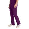 Healing Hands Men’s Scrubs Zip Fly Drawstring Scrub Pant with 4 Pockets HH154(Wine)