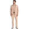 Healing Hands Scrub Jacket for Men Zip Front Utility Jacket with 4 Pockets HH361(Desert Taupe)