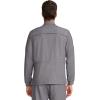 Healing Hands Scrub Jacket for Men Zip Front Utility Jacket with 4 Pockets HH361(Heather Ash)