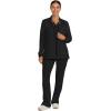 Healing Hands Scrub Jackets for Woman Zip-Front Utility Jacket with 4 Pockets HH360(Black)