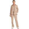 Healing Hands Scrub Jackets for Woman Zip-Front Utility Jacket with 4 Pockets HH360(Desert Taupe)