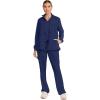 Healing Hands Scrub Jackets for Woman Zip-Front Utility Jacket with 4 Pockets HH360(Navy)