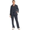 Healing Hands Scrub Jackets for Woman Zip-Front Utility Jacket with 4 Pockets HH360(Pewter)
