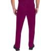 Healing Hands Scrub Pants for Men Daniel Utility Bottoms with 6 Pockets, 2-Way Stretch and Durable Fabric 9300(Wine)