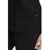 Healing Hands Scrub Top for Women with 3 Pockets and Easy Care, 2-Way Stretch Fabric 2278(Black)