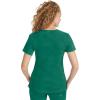 Healing Hands Scrub Top for Women with 3 Pockets and Easy Care, 2-Way Stretch Fabric 2278(Hunter)