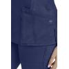 Healing Hands Scrub Top for Women with 3 Pockets and Easy Care, 2-Way Stretch Fabric 2278(Navy)