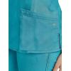 Healing Hands Scrub Top for Women with 3 Pockets and Easy Care, 2-Way Stretch Fabric 2278(Teal)