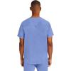Healing Hands Scrubs for Men Modern Fit, Scrub Top Jake with 3 Patch Pockets, Side Vents and Stretchy Fabric 2331(Ceil)