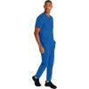 Healing Hands Scrubs for Men Modern Fit, Scrub Top Jake with 3 Patch Pockets, Side Vents and Stretchy Fabric 2331(Royal)