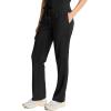 Healing Hands Scrubs for Women Medical Pant Drawstring Straight Leg Bottoms HH153(Black)