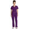 Healing Hands Scrubs for Women Medical Pant Drawstring Straight Leg Bottoms HH153(Eggplant)