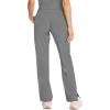 Healing Hands Scrubs for Women Medical Pant Drawstring Straight Leg Bottoms HH153(Heather Ash)