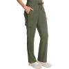 Healing Hands Scrubs for Women Medical Pant Drawstring Straight Leg Bottoms HH153(Olive)