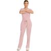 Healing Hands Scrubs for Women Medical Pant Drawstring Straight Leg Bottoms HH153(Pink Pearl)