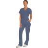 Healing Hands Scrubs for Women Medical Pant Drawstring Straight Leg Bottoms HH153(Twilight Blue)
