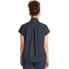 Healing Hands Scrubs for Women Scrub Top with Zip Stand Collar 360° Stretch HH752(Pewter)