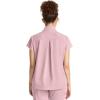 Healing Hands Scrubs for Women Scrub Top with Zip Stand Collar 360° Stretch HH752(Pink Pearl)