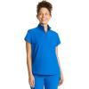 Healing Hands Scrubs for Women Scrub Top with Zip Stand Collar 360° Stretch HH752(Royal)