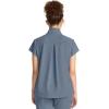 Healing Hands Scrubs for Women Scrub Top with Zip Stand Collar 360° Stretch HH752(Twilight Blue)