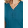 Healing Hands Scrubs for Women Y-Neck Jane Modern Fit, Triple Stitch Detail, 2 Pockets, 2-Way Stretch & Shirttail Hem – 2167(Caribbean)