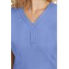 Healing Hands Scrubs for Women Y-Neck Jane Modern Fit, Triple Stitch Detail, 2 Pockets, 2-Way Stretch & Shirttail Hem – 2167(Ceil)
