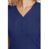 Healing Hands Scrubs for Women Y-Neck Jane Modern Fit, Triple Stitch Detail, 2 Pockets, 2-Way Stretch & Shirttail Hem – 2167(Navy)