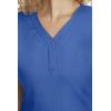 Healing Hands Scrubs for Women Y-Neck Jane Modern Fit, Triple Stitch Detail, 2 Pockets, 2-Way Stretch & Shirttail Hem – 2167(Royal)