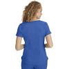 Healing Hands Scrubs for Women Y-Neck Jane Modern Fit, Triple Stitch Detail, 2 Pockets, 2-Way Stretch & Shirttail Hem – 2167(Royal)