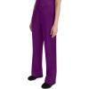 Healing Hands Taylor Women’s Pants Mid Rise with 2 Pockets & Back Elastic Waistband 9095(Eggplant)
